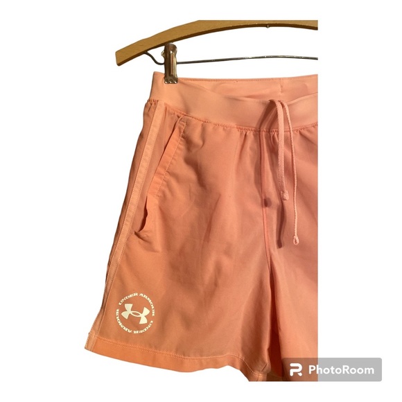 Under Armour Coral Athletic Shorts Women’s Small/Medium - Picture 2 of 5